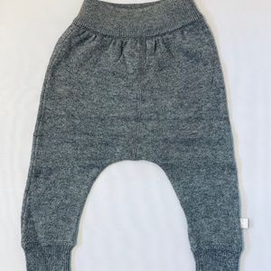 The Little Tailor grey cashmere knitted leggings